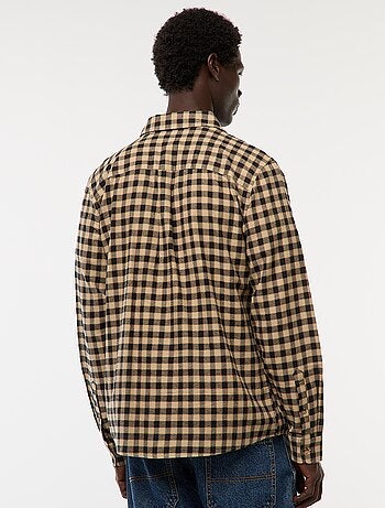 Camicia regular a quadri