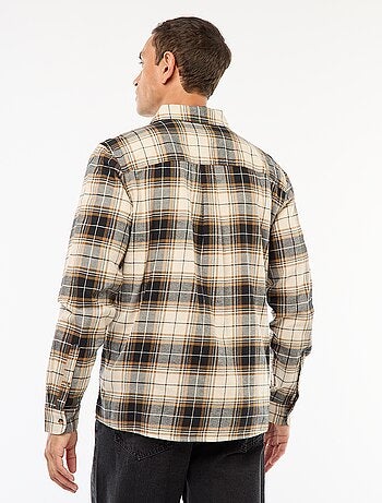 Camicia regular a quadri