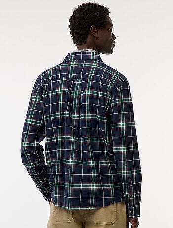 Camicia regular a quadri