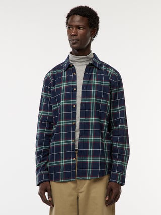 Camicia regular a quadri