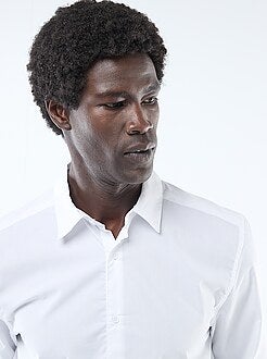 Camicia regular bianca - Kiabi