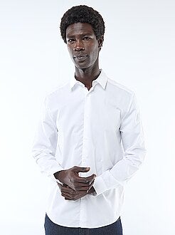 Camicia regular bianca - Kiabi