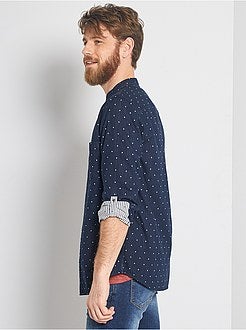 Camicia regular collo alla coreana - Kiabi