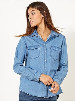 Camicia regular denim - Kiabi
