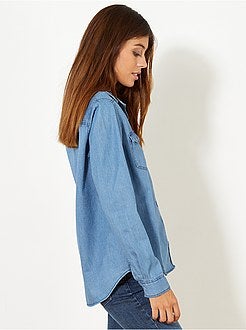 Camicia regular denim - Kiabi