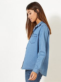 Camicia regular denim - Kiabi