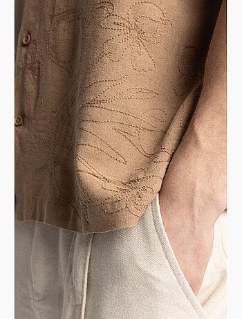 Camicia regular fit a maniche corte giesto