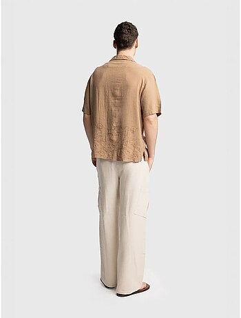 Camicia regular fit a maniche corte giesto