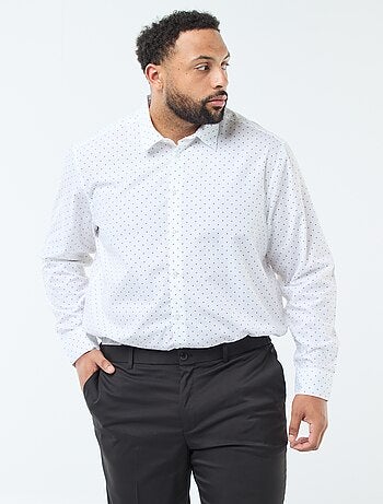 Camicia regular fit stampata