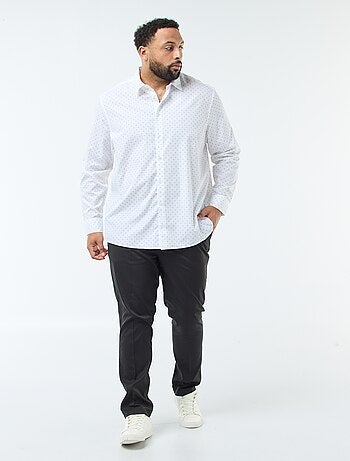 Camicia regular fit stampata