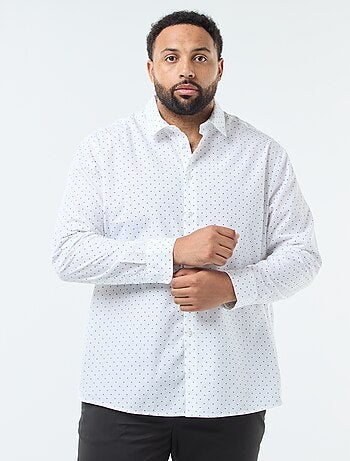 Camicia regular fit stampata