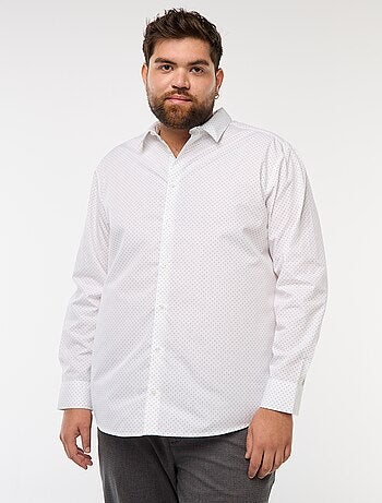 Camicia regular fit / taglio dritto con motivo