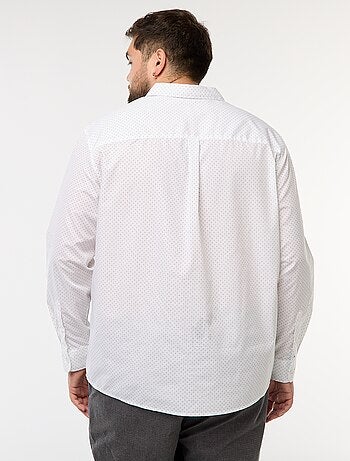 Camicia regular fit / taglio dritto con motivo