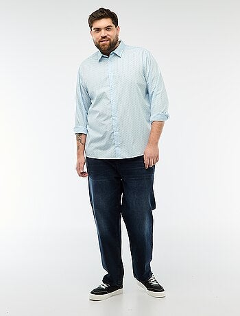 Camicia regular fit / taglio dritto con motivo