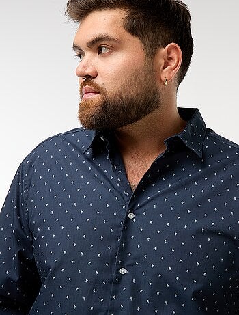 Camicia regular fit / taglio dritto con motivo