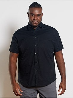 Taglie forti Uomo - Camicia regular twill + 1 m 90 - Kiabi