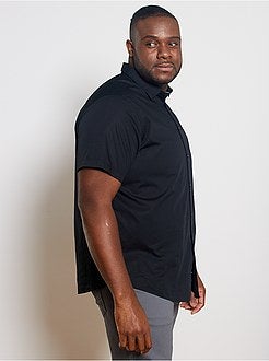 Taglie forti Uomo - Camicia regular twill + 1 m 90 - Kiabi