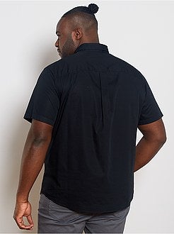 Taglie forti Uomo - Camicia regular twill + 1 m 90 - Kiabi