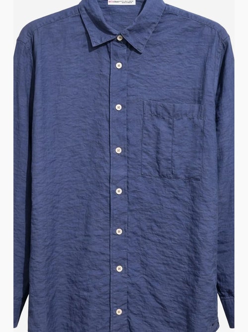 Camicia relaxed fit con taschino mixray - Kiabi Camicia relaxed fit con taschino mixray - Kiabi