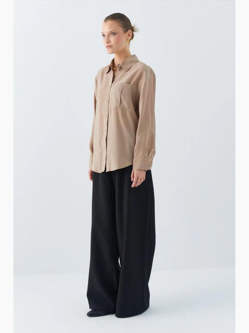 Camicia relaxed fit con taschino mixray - Kiabi Camicia relaxed fit con taschino mixray - Kiabi