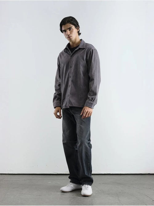 Camicia ricamata regular fit a maniche lunghe giesto - Kiabi Camicia ricamata regular fit a maniche lunghe giesto - Kiabi