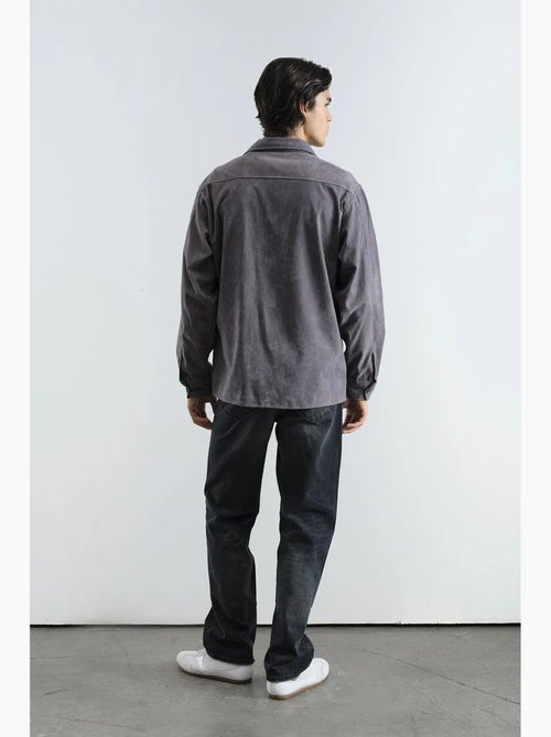 Camicia ricamata regular fit a maniche lunghe giesto - Kiabi Camicia ricamata regular fit a maniche lunghe giesto - Kiabi