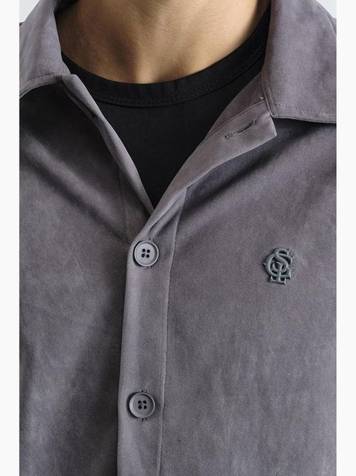 Camicia ricamata regular fit a maniche lunghe giesto - Kiabi Camicia ricamata regular fit a maniche lunghe giesto - Kiabi