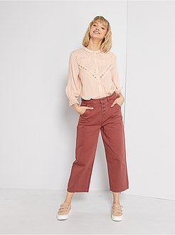 Camicia ricamata - Kiabi