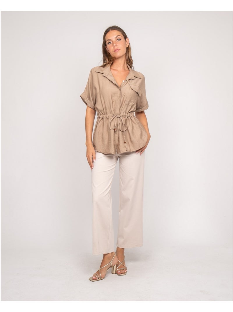 Camicia sahariana ORWIN Beige - Kiabi