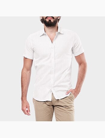 Camicia semplice a maniche corte