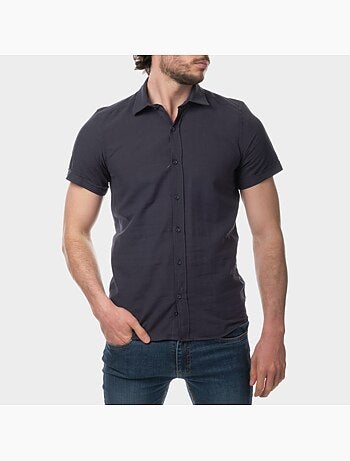 Camicia semplice a maniche corte