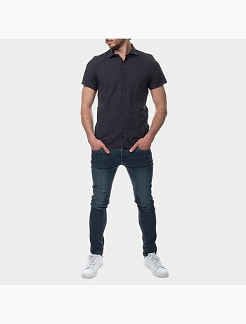 Camicia semplice a maniche corte