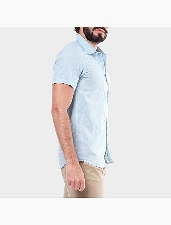 Camicia semplice a maniche corte