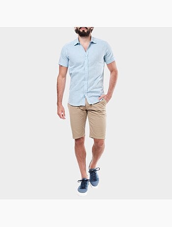 Camicia semplice a maniche corte