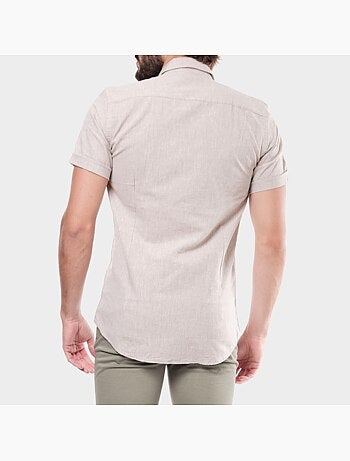 Camicia semplice a maniche corte