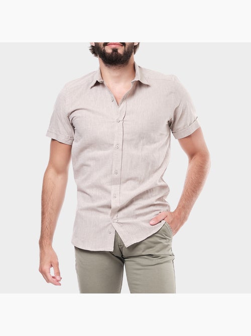 Camicia semplice a maniche corte - Kiabi Camicia semplice a maniche corte - Kiabi