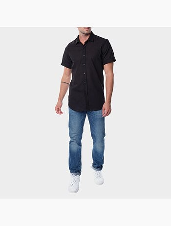 Camicia semplice a maniche corte