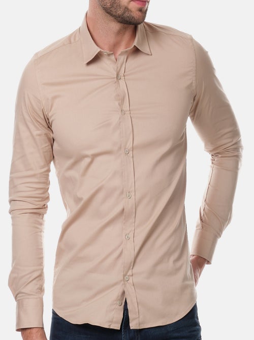 Camicia semplice a maniche lunghe - Kiabi
