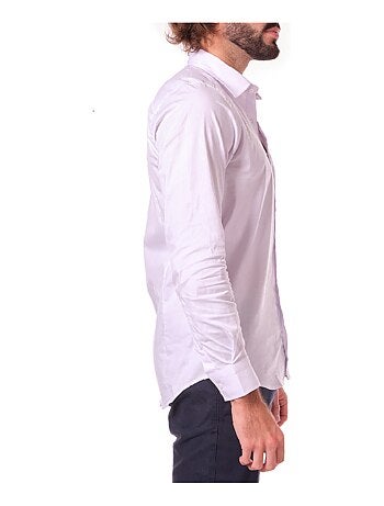 Camicia semplice a maniche lunghe