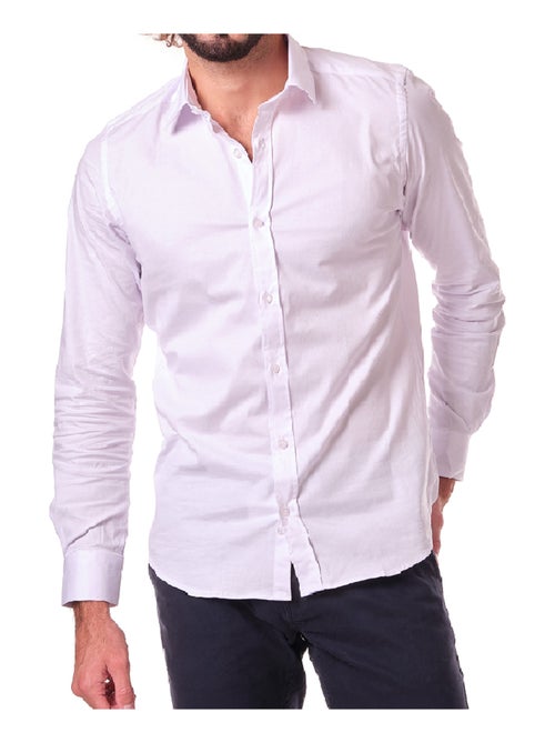 Camicia semplice a maniche lunghe - Kiabi