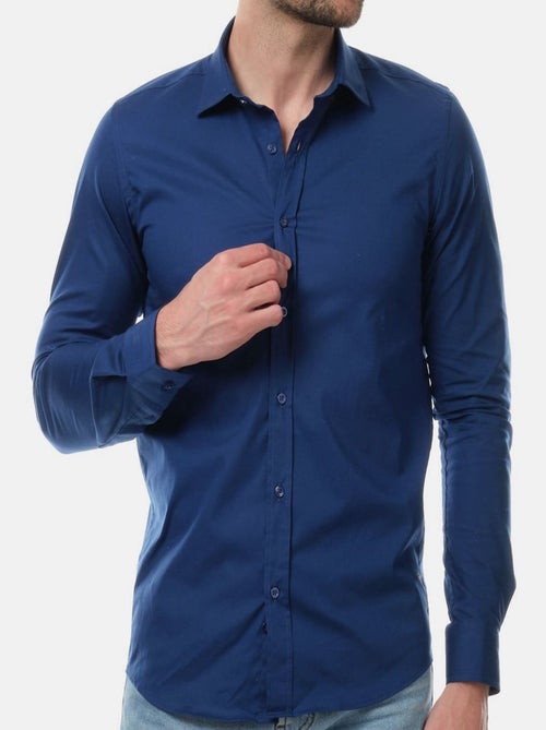 Camicia semplice a maniche lunghe - Kiabi