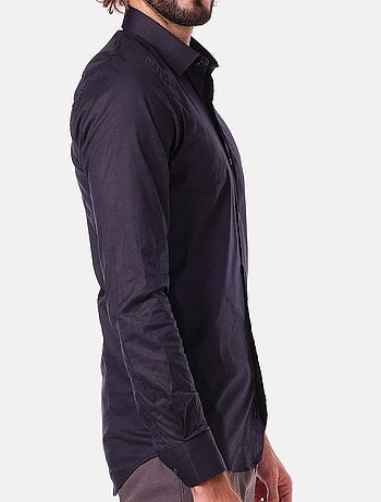 Camicia semplice a maniche lunghe