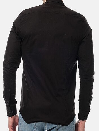 Camicia semplice a maniche lunghe