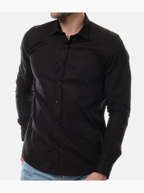 Camicia semplice a maniche lunghe - Kiabi