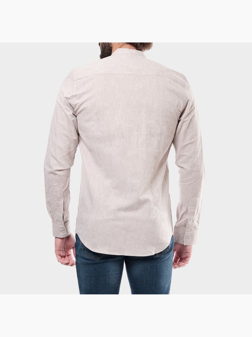 Camicia semplice con colletto alla coreana - Kiabi Camicia semplice con colletto alla coreana - Kiabi