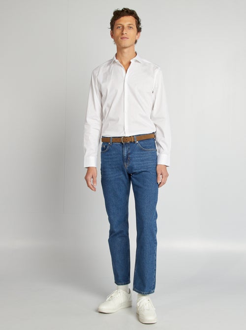 Camicia slim camicia collo italiano - camicia collo italiano - - Kiabi