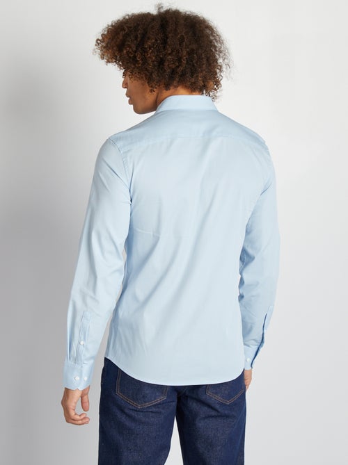 Camicia slim camicia collo italiano - camicia collo italiano - - Kiabi