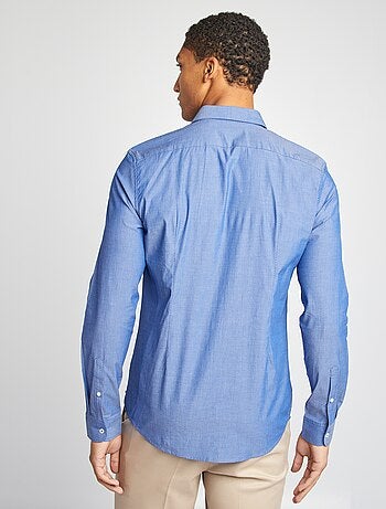 Camicia slim con motivo