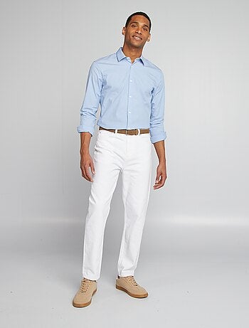 Camicia slim con motivo