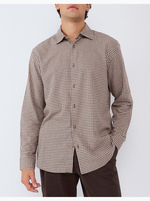 Camicia slim con motivo, mo fashion - Kiabi Camicia slim con motivo, mo fashion - Kiabi